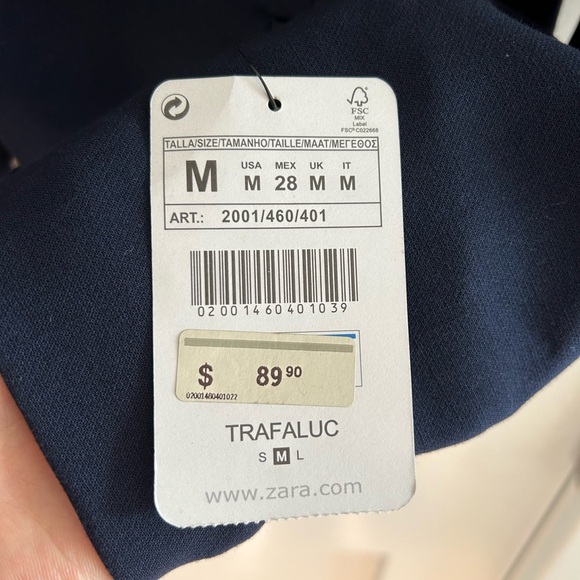 Zara Trafaluc Navy Suits - Picture 8 of 9